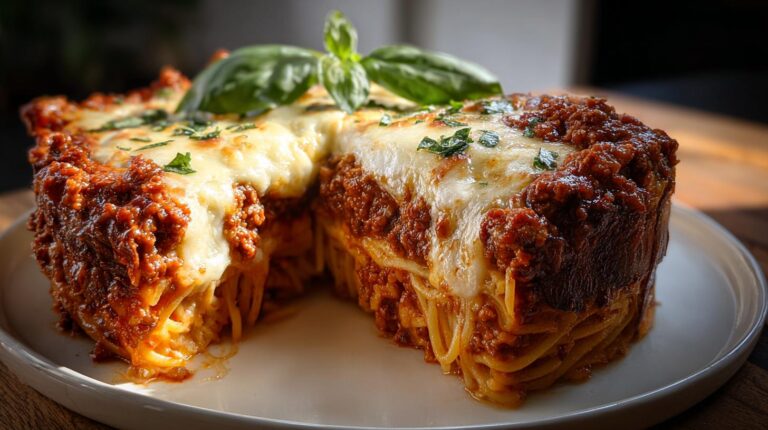 Baked Spaghetti Pie
