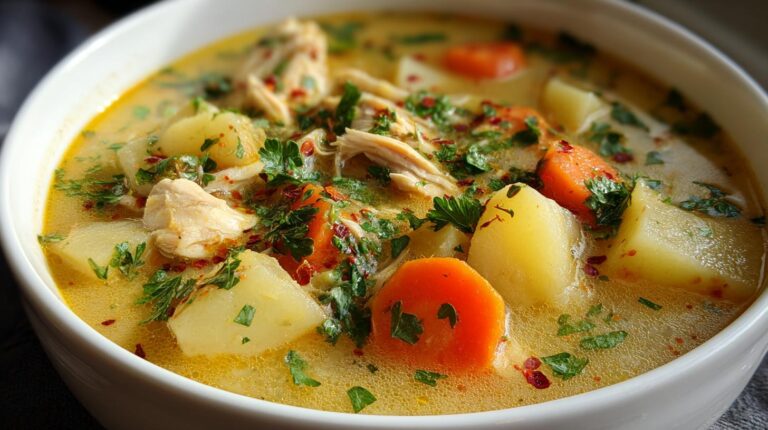 Chicken potato soup
