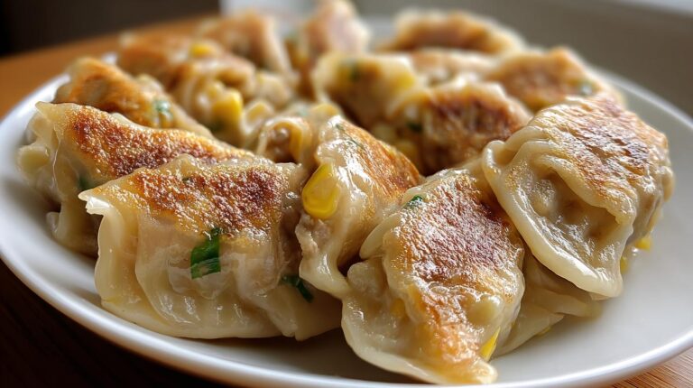 Corn and Pork Dumplings