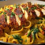 Creamy Cajun chicken pasta