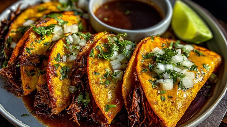 Homemade Birria Tacos