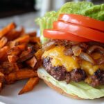 Lettuce Wrapped Cheeseburger
