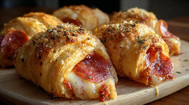 Mozzarella Pepperoni Rolls