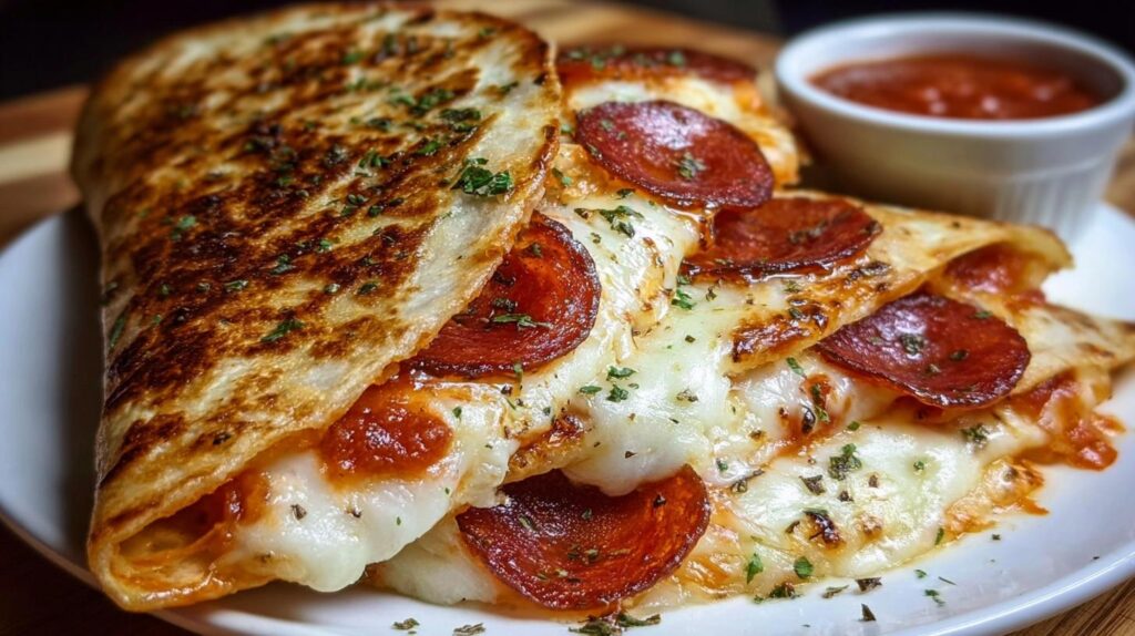 Pepperoni Quesadilla