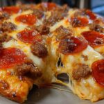 Pepperoni Sausage Pizza