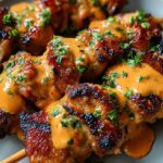 bang bang chicken skewers