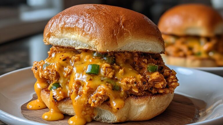 cajun chicken sloppy joes