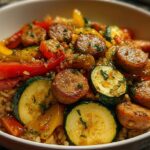 cajun rice with chicken sausage