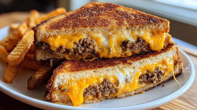 cheesy patty melt