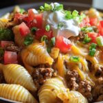 cheesy taco pasta