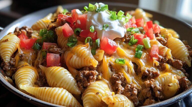 cheesy taco pasta