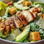 chicken avocado caesar salad