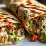 chicken avocado wrap