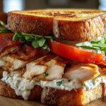 chicken bacon ranch sandwich