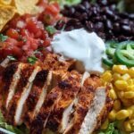 chicken taco bowl