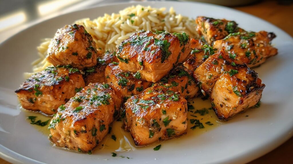 garlic butter salmon