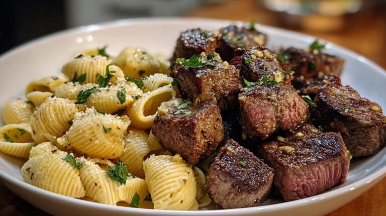 garlic butter steak bites