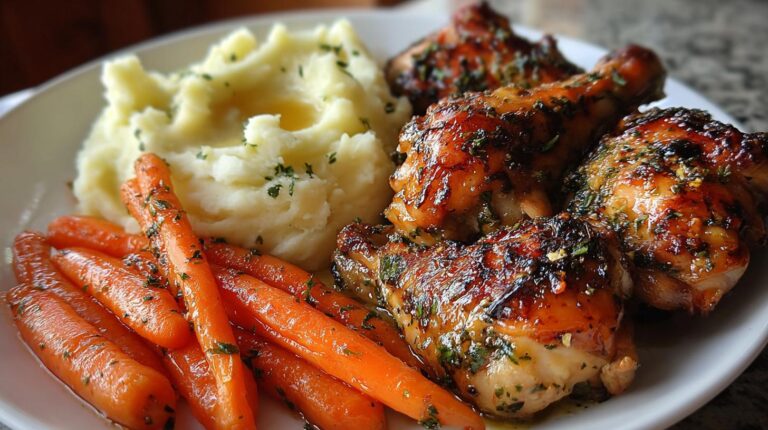 garlic herb chicken drumsticks