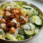 grilled chicken ranch salad
