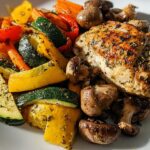 healthy chicken dinner