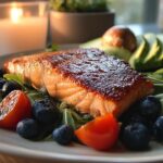 pan-seared salmon