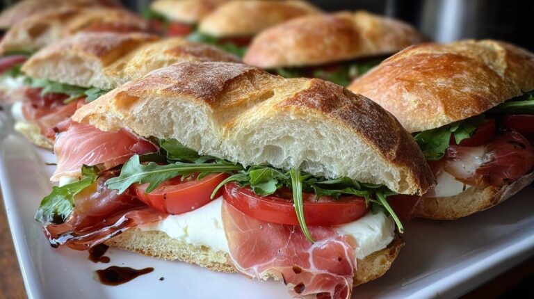 prosciutto sandwich