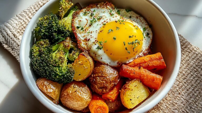 roasted breakfast bowl