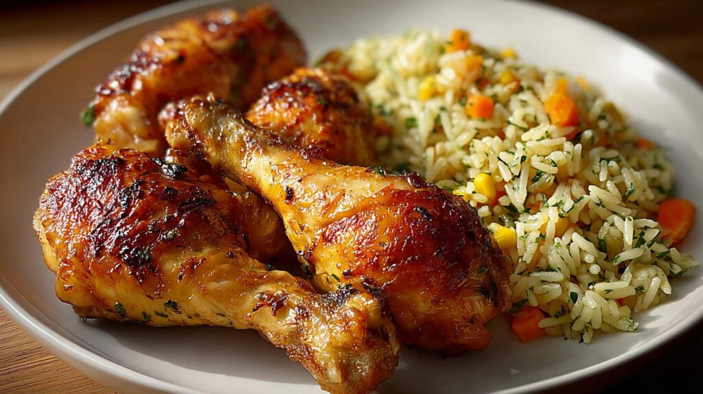 roasted chicken drumsticks