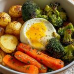 roasted vegetable bowl