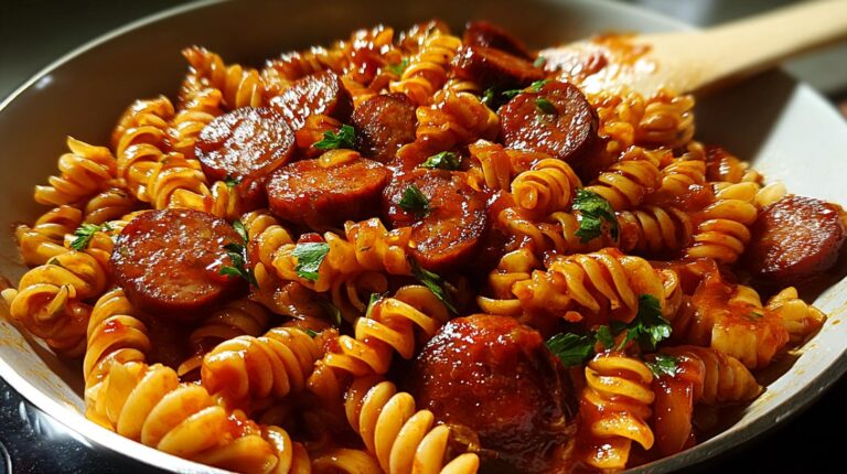 smoked sausage pasta