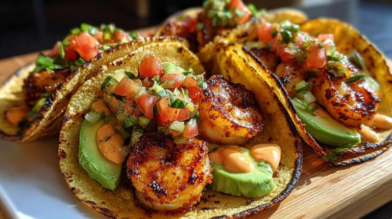 spicy shrimp tacos