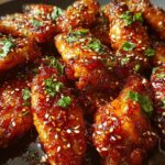 sticky chicken wings