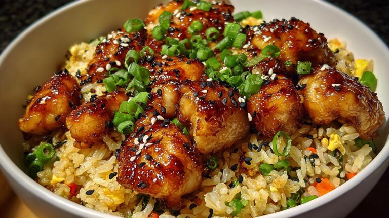 teriyaki chicken fried rice