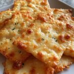 2 Ingredient Keto Crackers