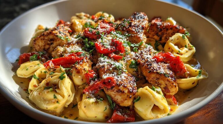 Garlic Chicken Tortellini