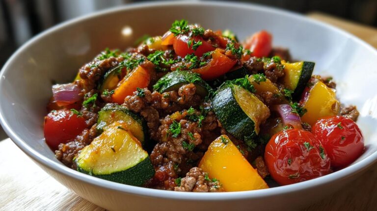 Mediterranean ground beef