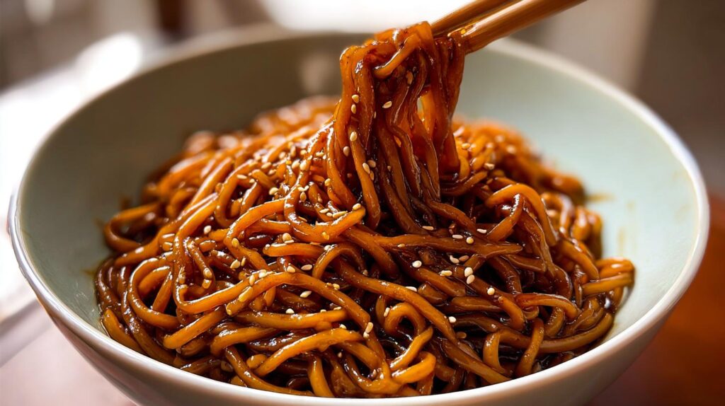 Plain lo mein noodles recipe