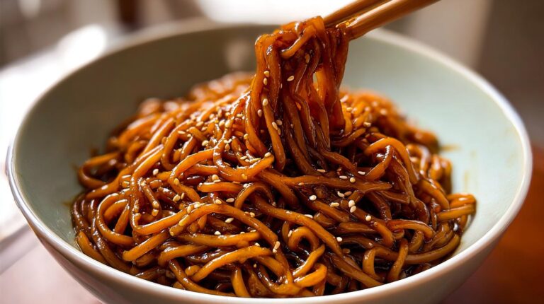 Plain lo mein noodles recipe