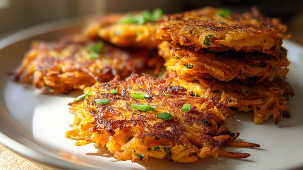 Sweet potato hash browns