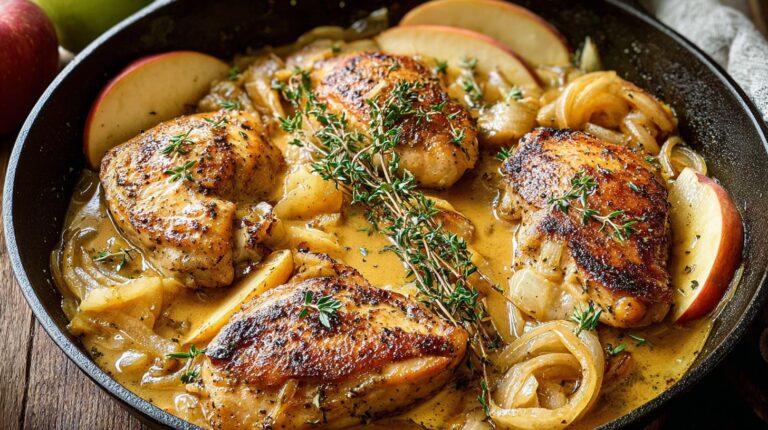 apple cider chicken