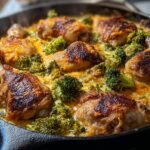 chicken and broccoli skillet
