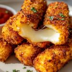 crispy keto mozzarella
