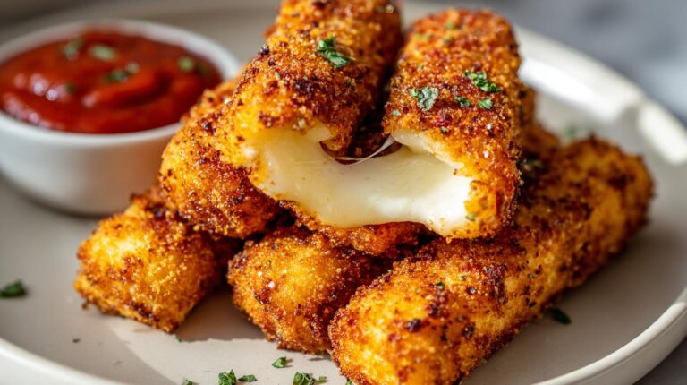 crispy keto mozzarella