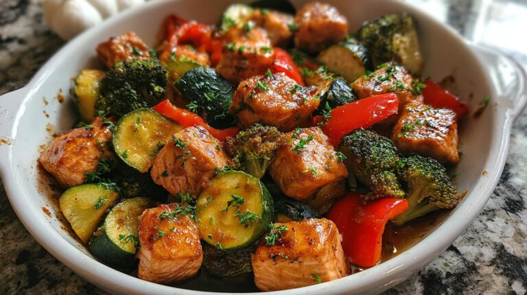 garlic butter salmon