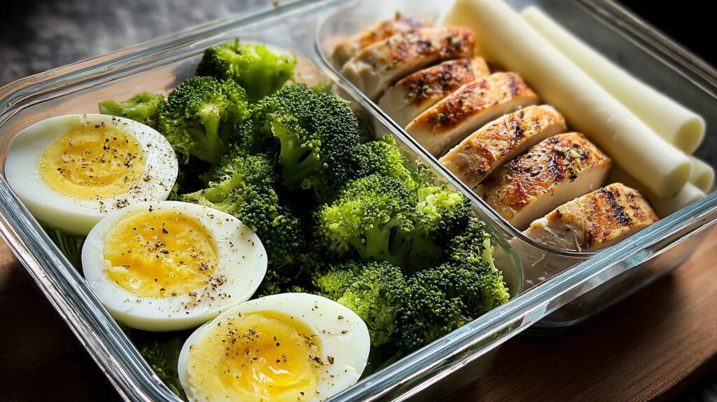high protein meal prep