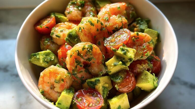 shrimp avocado salad