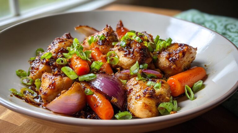 skillet chicken with carrots