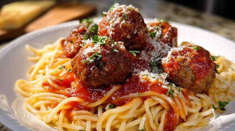 spaghetti and meatballs