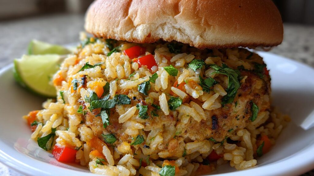 Juicy Greek Chicken Burgers