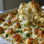 Keto Chicken Alfredo Casserole